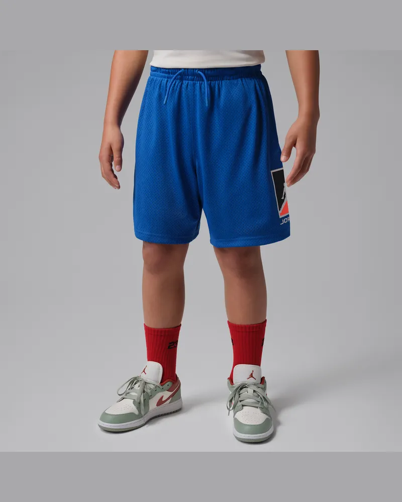 Jordan Brooklyn Baseline Mesh-Shorts (ältere Kinder) - Blau Blau