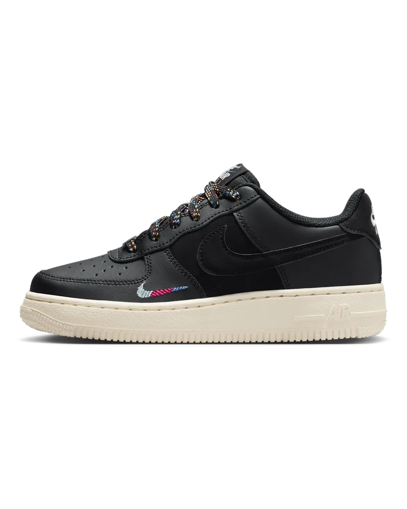 Nike Air Force 1 LV8 1 Schuh (ältere Kinder) - Schwarz Schwarz