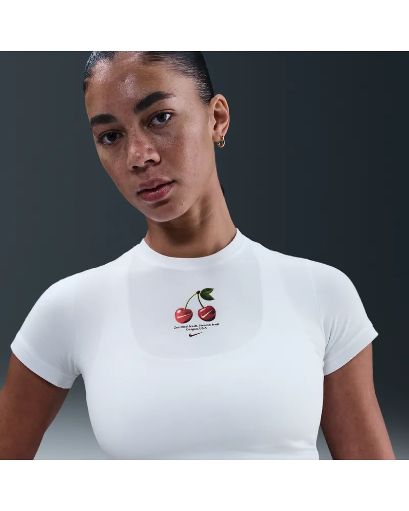 Nike Sportswear Damen-T-Shirt - Weiß Weiß