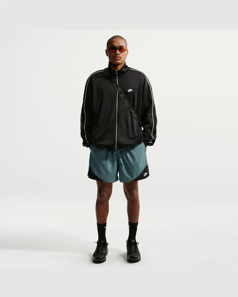 Nike Windrunner leichte, gewebte Herrenshorts - Grau Grau