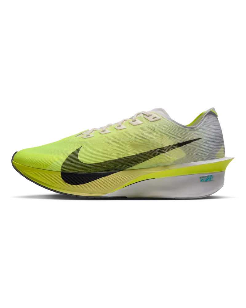 Nike Vaporfly 4 Straßenlaufschuh für Wettkämpfe (Herren) - Weiß Weiß