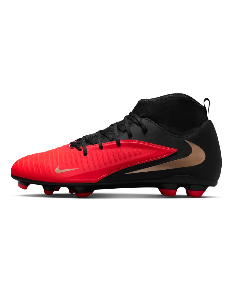 Nike Phantom 6 High Club Fußballschuh für verschiedene Böden - Rot Rot