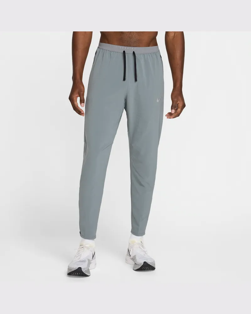 Nike Stride Dri-FIT Laufhose aus Webmaterial (Herren) - Grau Grau
