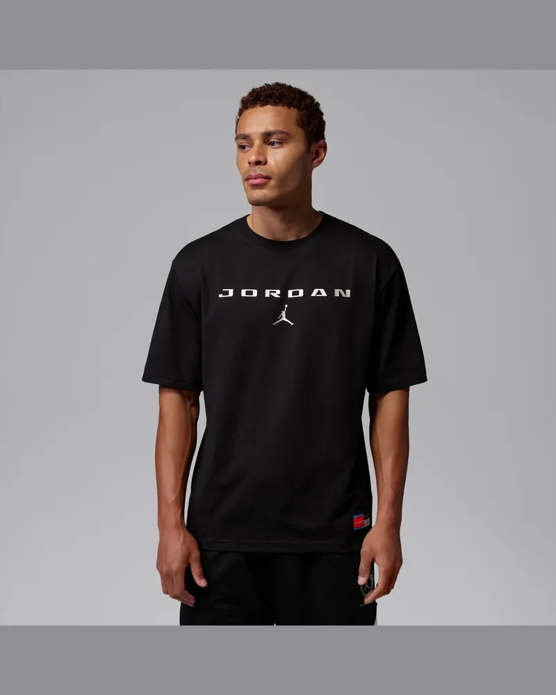 Jordan Brooklyn T-Shirt mit Grafik (Herren) - Schwarz Schwarz