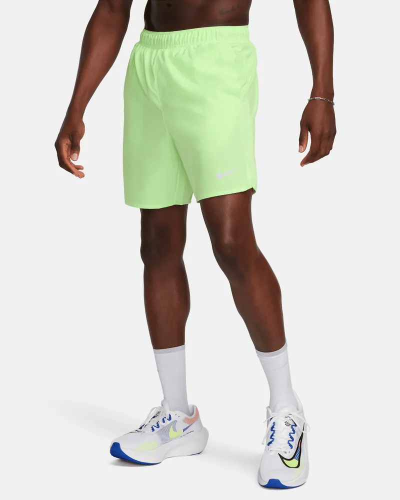 Nike Challenger Dri-FIT-Laufshorts mit Futter für Herren (ca. 18 cm) - Grün Grün