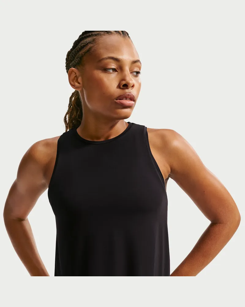 Nike Zenvy Damen-Tanktop - Schwarz Schwarz