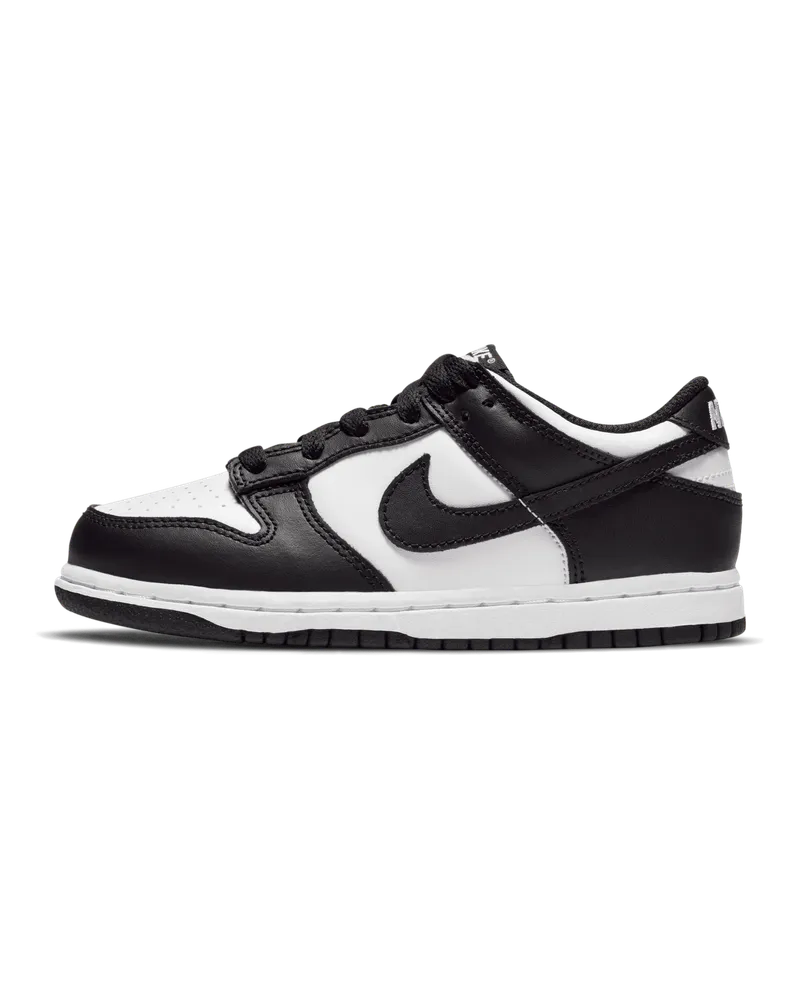 Nike Panda Dunk Low Schuh für jüngere Kinder - Weiß Weiß