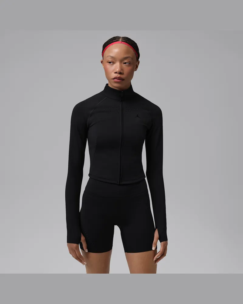 Jordan Sport Flightweight Dri-FIT Jacke (Damen) - Schwarz Schwarz
