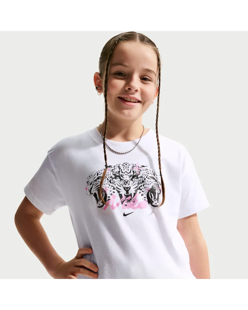 Nike T-Shirt (ältere Kinder, Mädchen) - Weiß Weiß