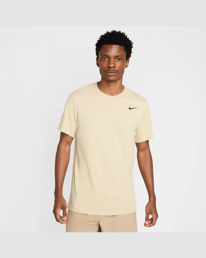 Nike Dri-FIT Fitness-T-Shirt für Herren - Braun Braun