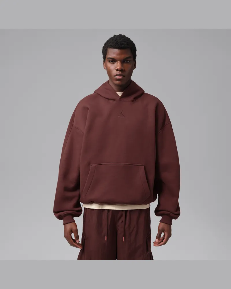 Jordan Brooklyn Oversize-Hoodie aus Fleece (Herren) - Braun Braun