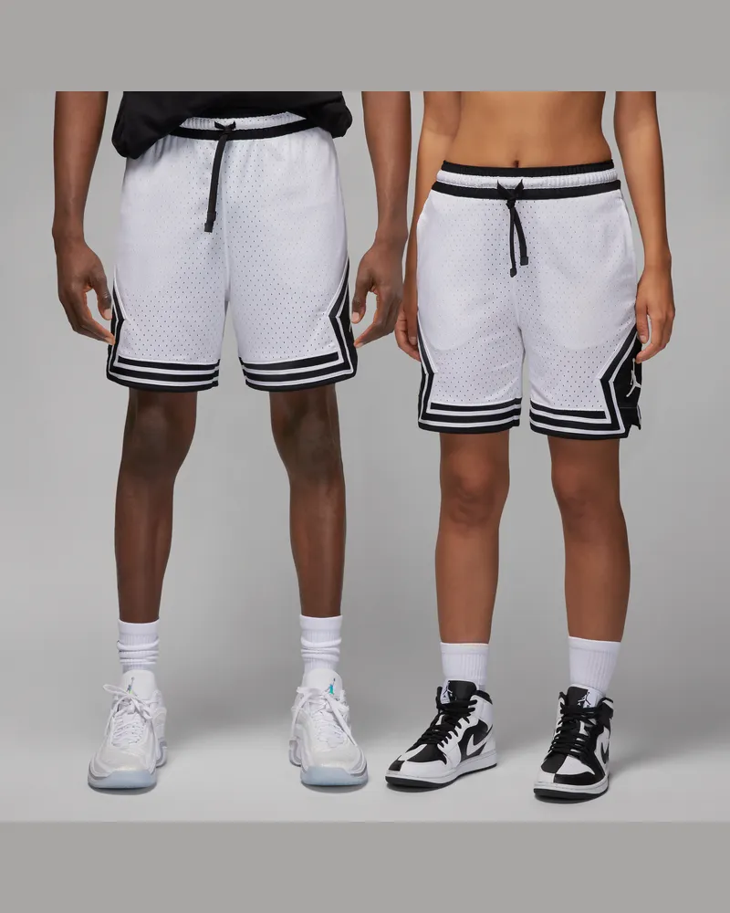 Nike Jordan Dri Fit Sport Diamond Shorts Weiß