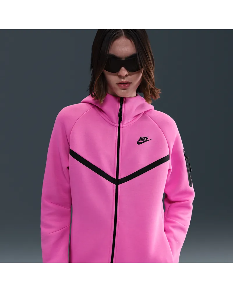 Nike Sportswear Tech Fleece Windrunner Kapuzenjacke (Damen) - Pink Pink