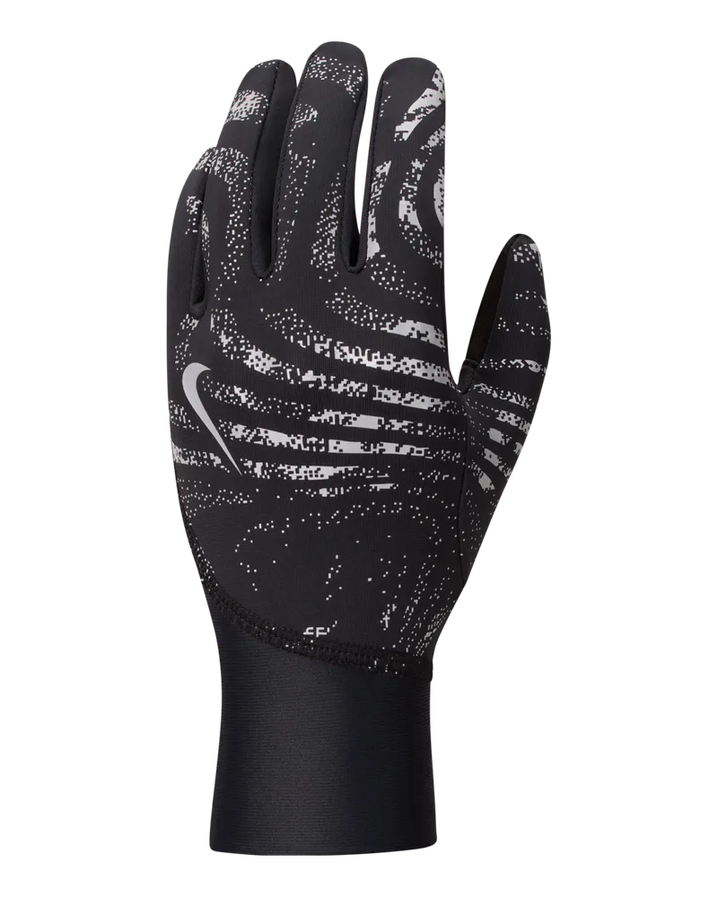 Nike Pacer reflektierende Therma-FIT-Laufhandschuhe (Damen) - Schwarz Schwarz