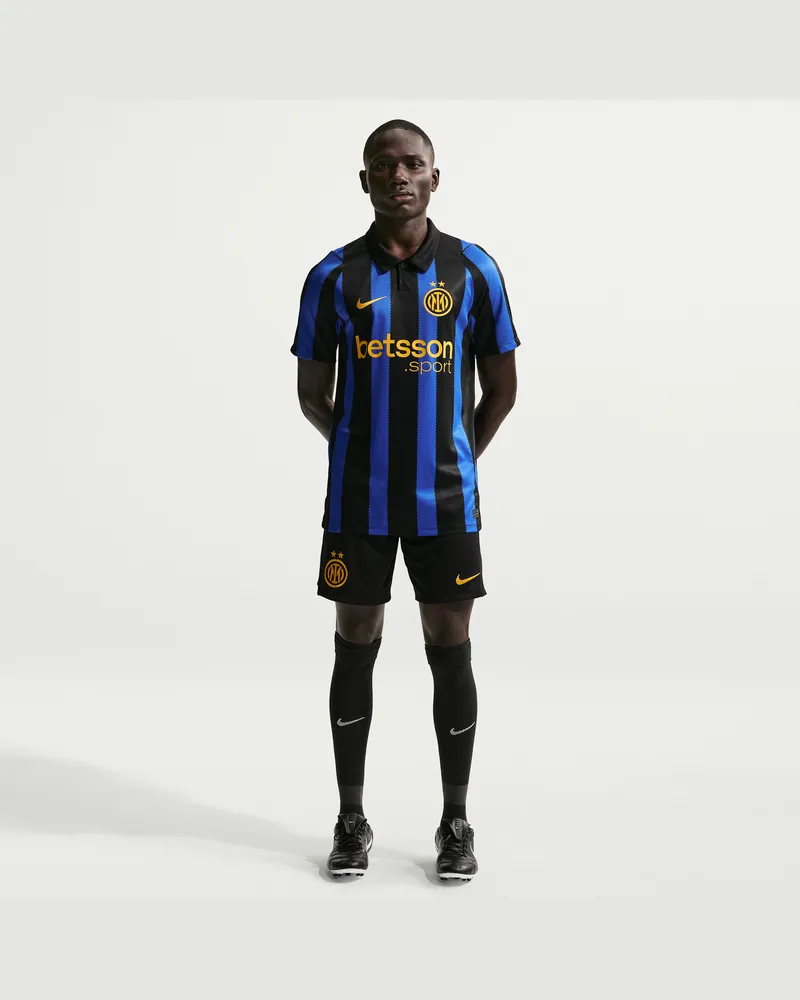 Nike Inter Mailand 2026/27 Stadion Heimspiel  Replika-Fußballshorts mit Dri-FIT-Technologie (Herren) - Schwarz Schwarz