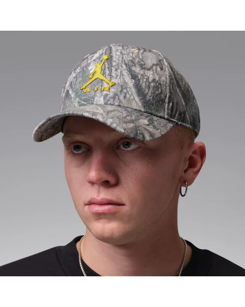 Jordan Rise strukturierte Camo-Cap - Weiß Weiß