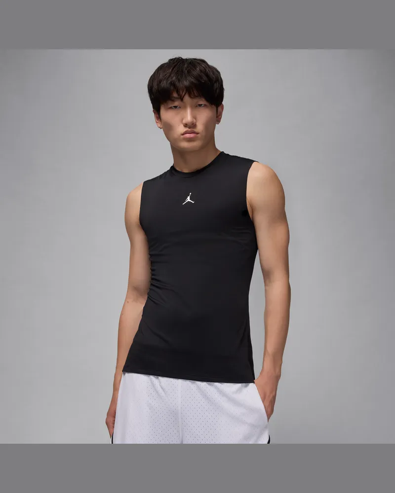 Jordan Sport ärmelloses Dri-FIT Funktionstanktop (Herren) - Schwarz Schwarz