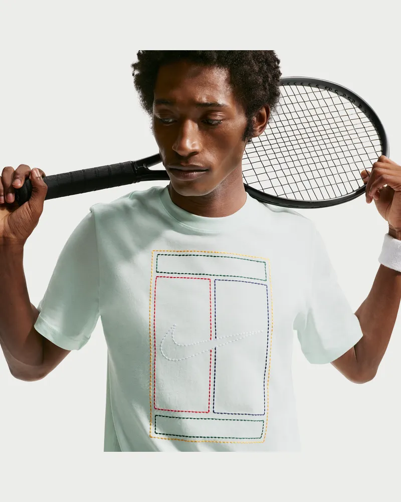 Nike Court Heritage Herren-T-Shirt - Grün Grün
