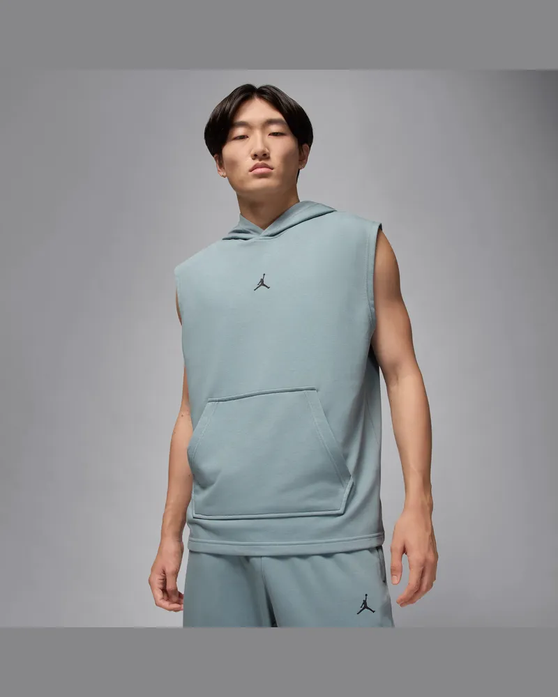 Jordan Sport Crossover ärmelloser Hoodie mit Dri-FIT-Technologie (Herren) - Grau Grau