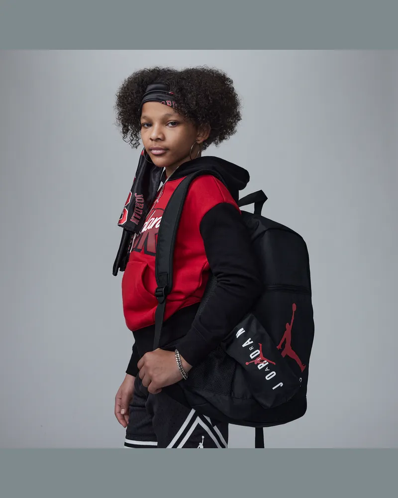 Jordan Air Schulrucksack (ältere Kinder, 17 l) - Schwarz Schwarz
