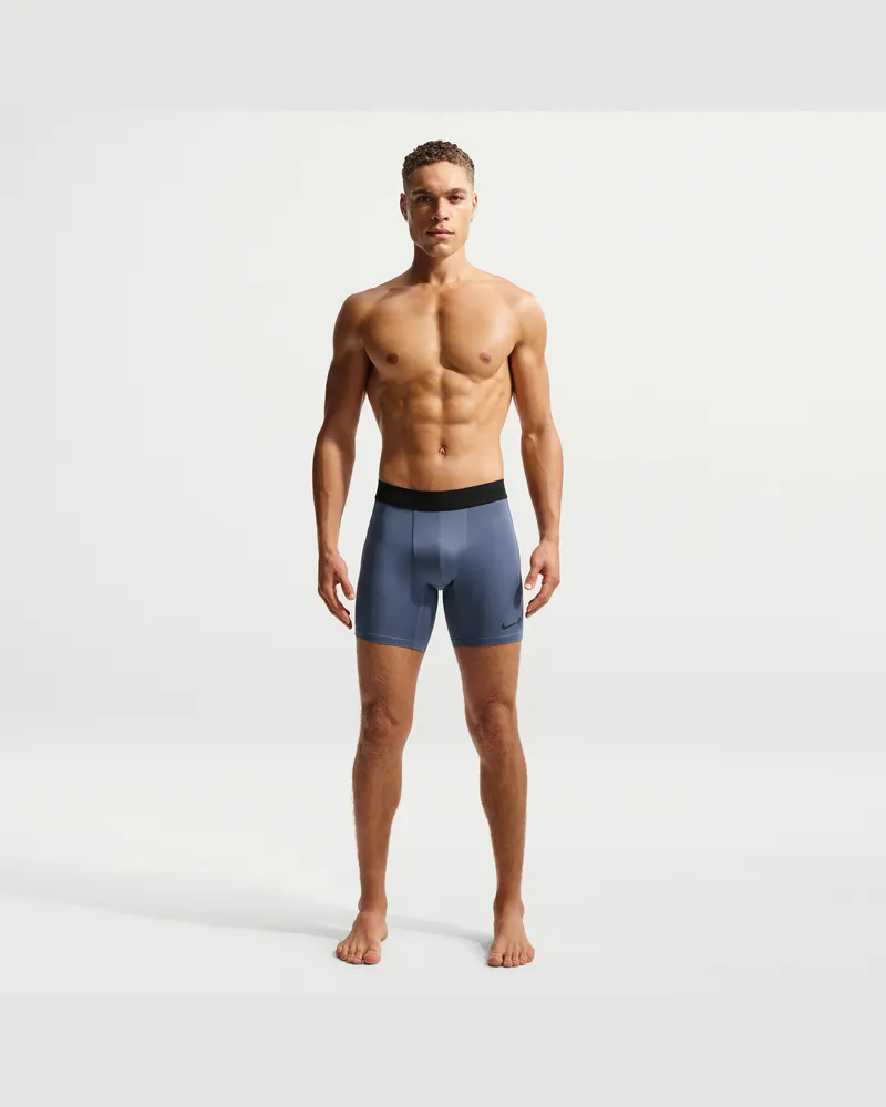 Nike Pro Dri-FIT Fitnessshorts für Herren - Blau Blau