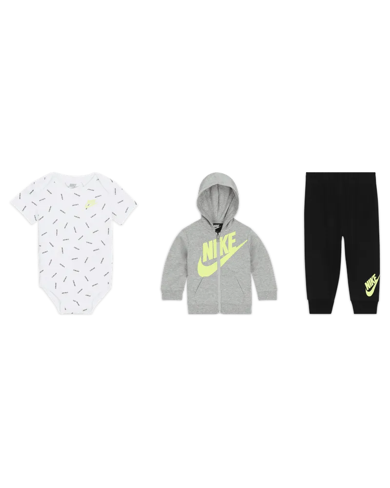 Nike aby Just Do It 3-teiliges Hosen-Set - Schwarz Schwarz