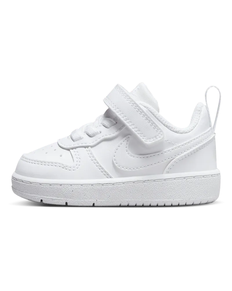 Nike Court Borough Low Recraft Schuh für Babys und Kleinkinder - Weiß Weiß