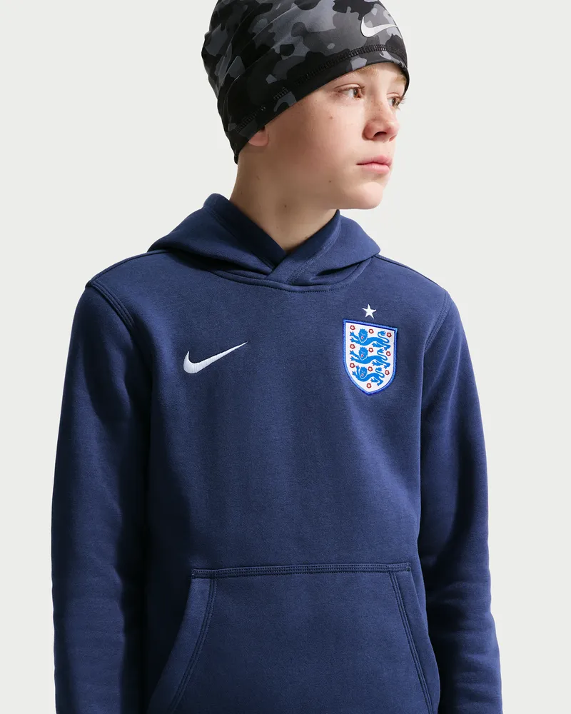Nike England Club  Fußball-Hoodie für ältere Kinder (Jungen) - Blau Blau