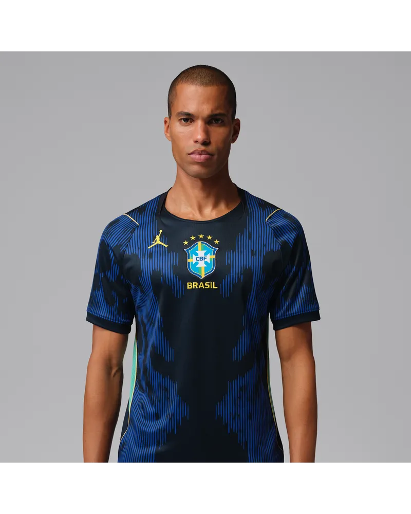 Jordan Brasilien 2026 Auswärtsstadion  Dri-FIT Replika-Fußballtrikot (Herren) - Blau Blau