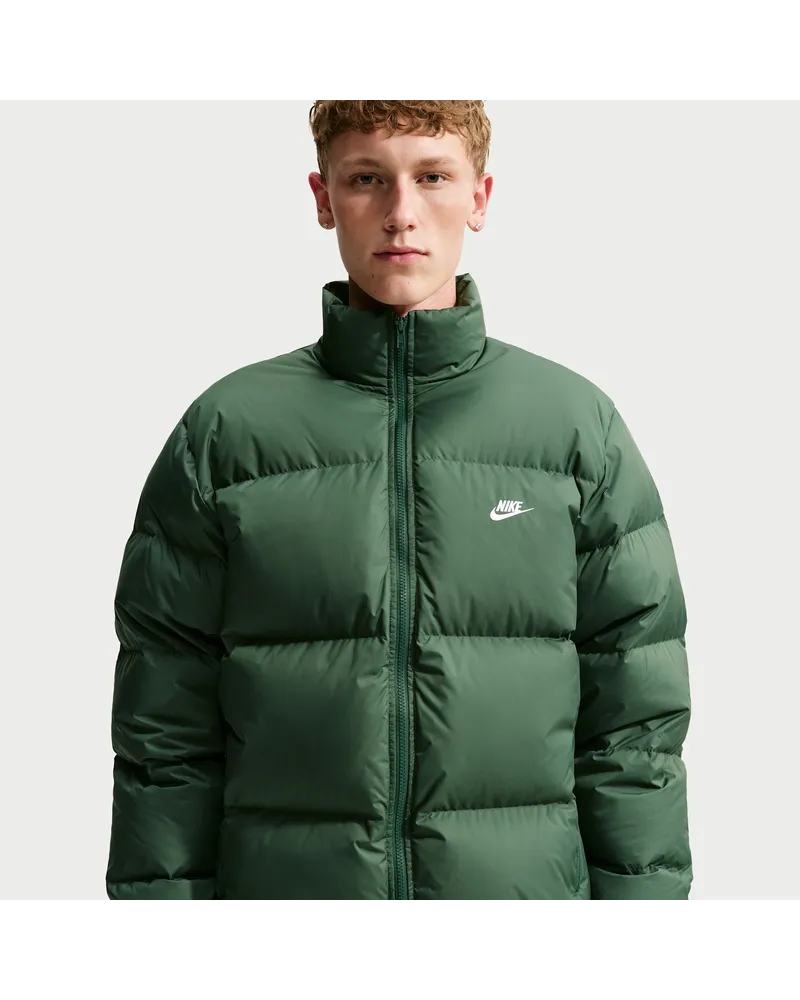 Nike Club Therma-FIT Daunen-Pufferjacke (Herren) - Grün Grün