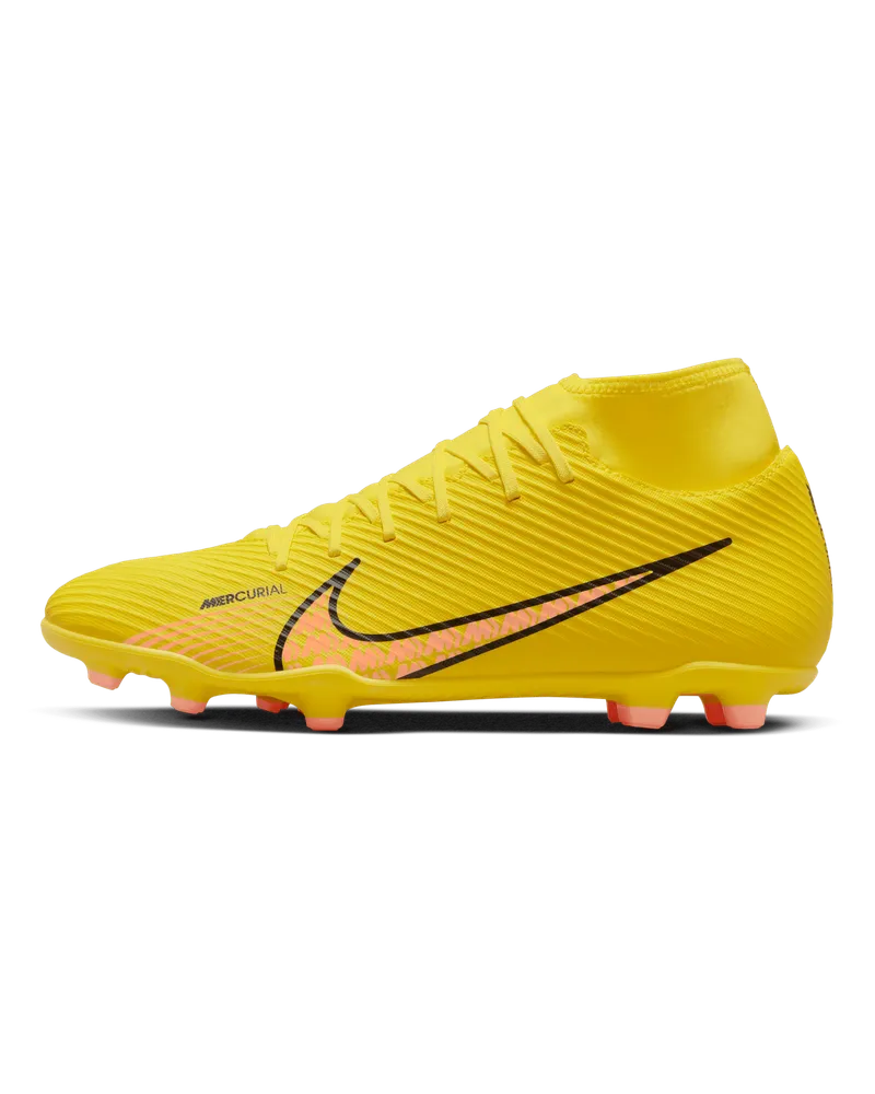 Nike Mercurial Superfly 9 Club High-Top-Fußballschuh für verschiedene Böden - Gelb Gelb