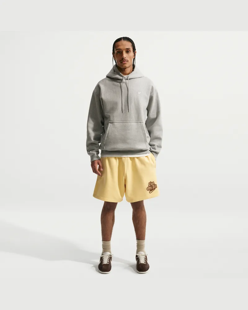 Nike Solo Swoosh Fleece-Shorts für Herren - Gelb Gelb