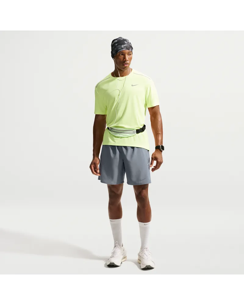 Nike Miler Dri-FIT 2-in-1-Laufshorts (Herren, ca. 18 cm) - Grau Grau