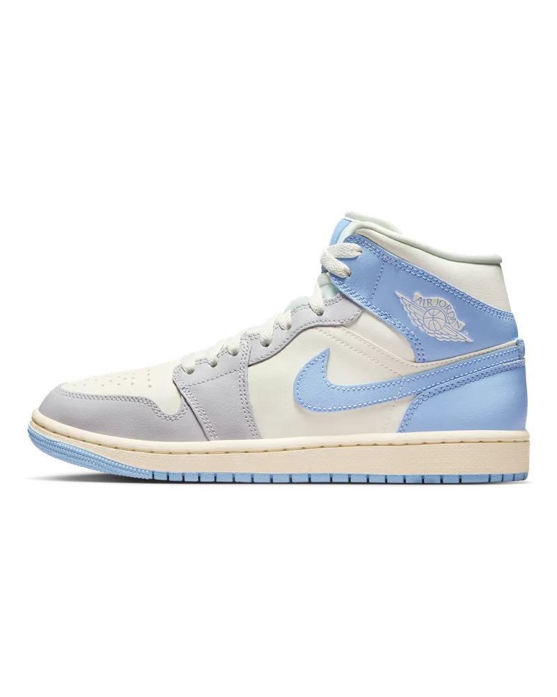 Jordan Air  1 Mid Schuh (Damen) - Blau Blau