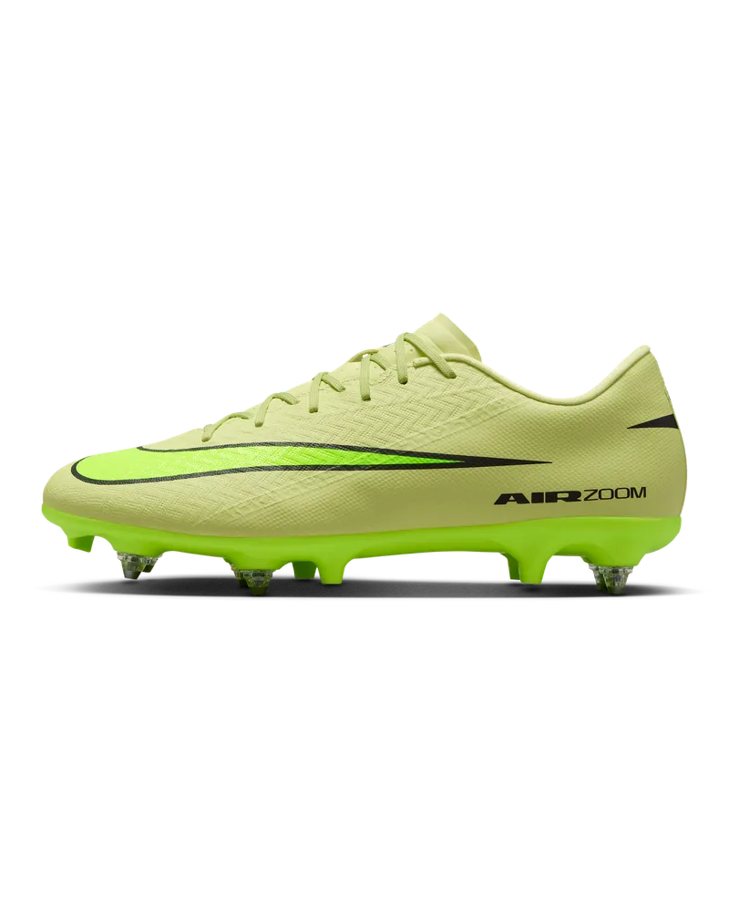 Nike Mercurial Vapor 16 Academy Low-Top-Fußballschuh für weichen Rasen - Grün Grün