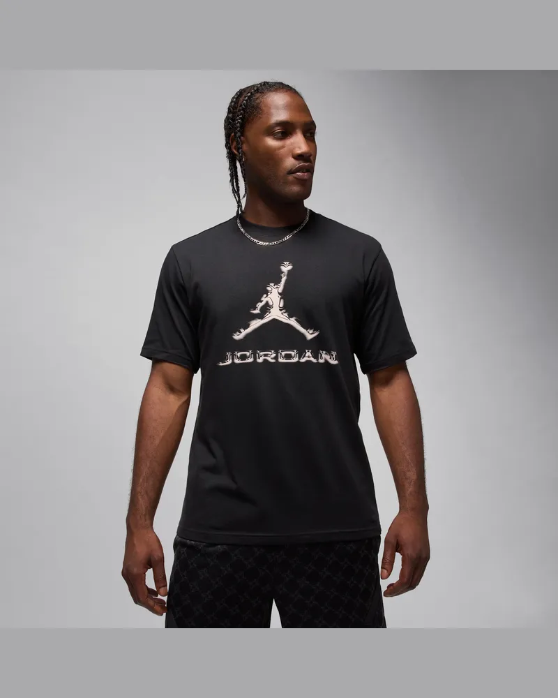 Jordan Sport T-Shirt mit Dri-FIT-Technologie für Herren - Schwarz Schwarz