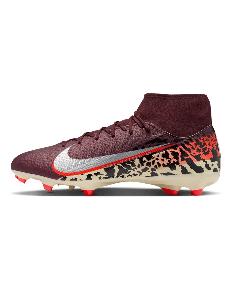 Nike United Mercurial Superfly 10 Academy High-Top-Fußballschuh für verschiedene Böden - Rot Rot