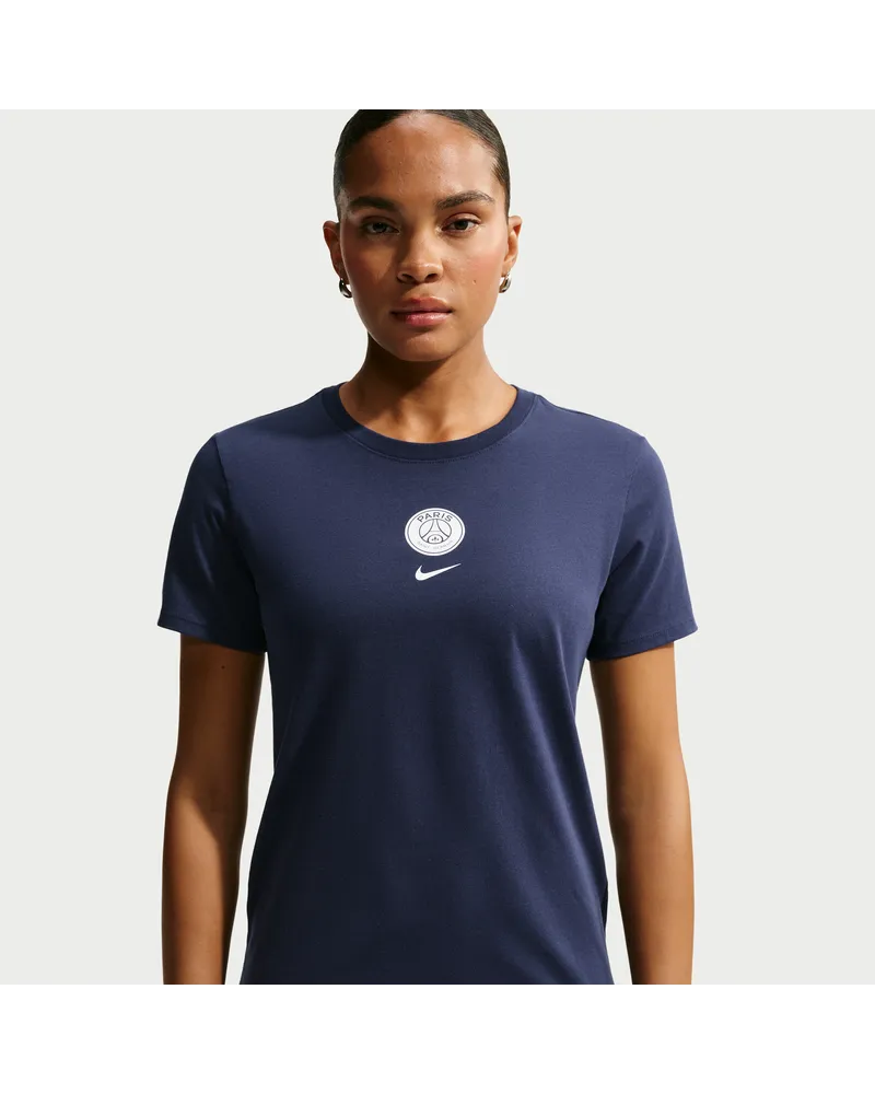 Nike Paris Saint-Germain  Fußball-T-Shirt (Damen) - Blau Blau