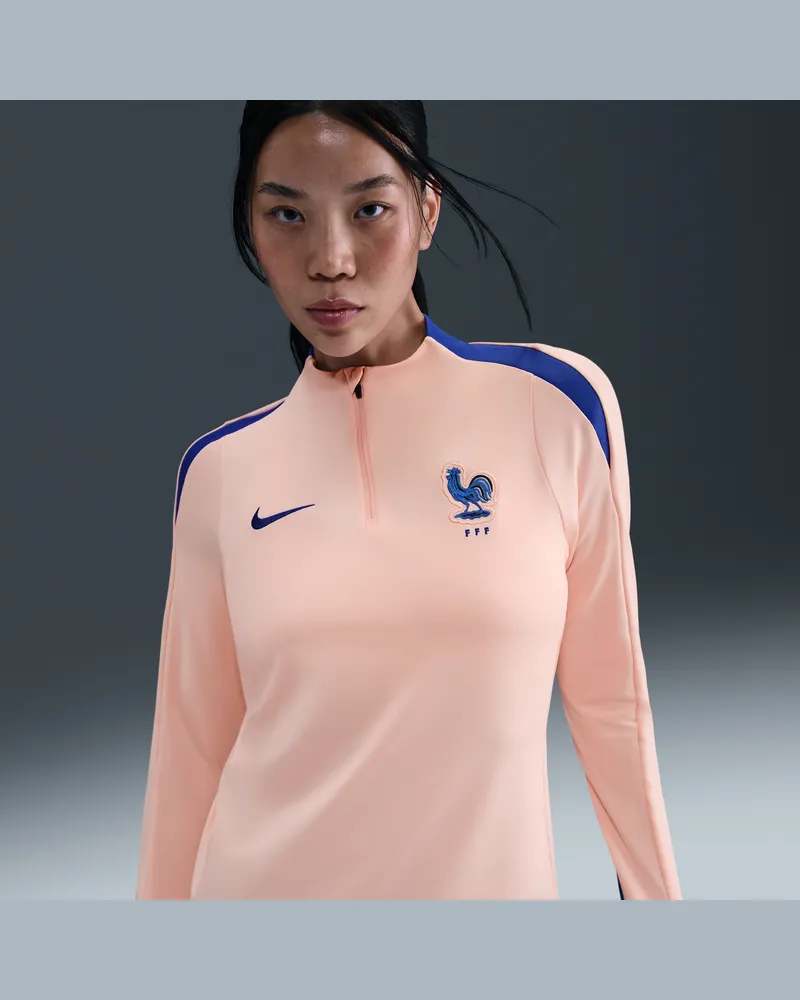 Nike FFF Strike  Dri-FIT Fußball-Drill-Oberteil (Damen) - Pink Pink