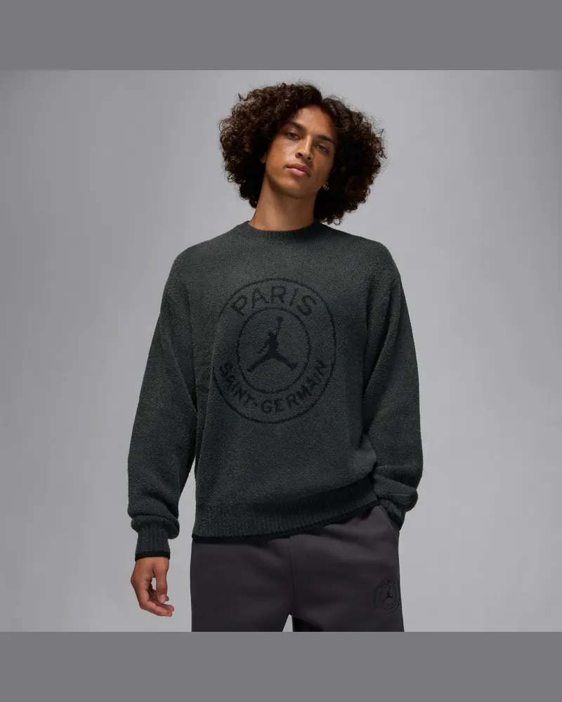 Nike Paris Saint-Germain Strickpullover für Herren - Grau Grau