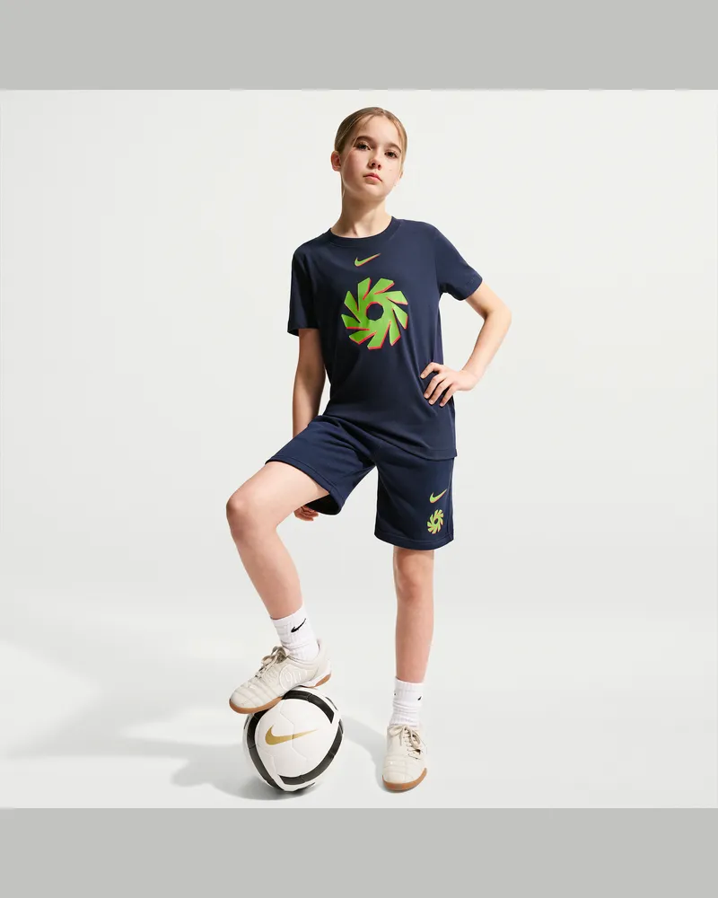 Nike Erling Haaland Club Fleece  Fußball-Shorts (ältere Kinder) - Blau Blau