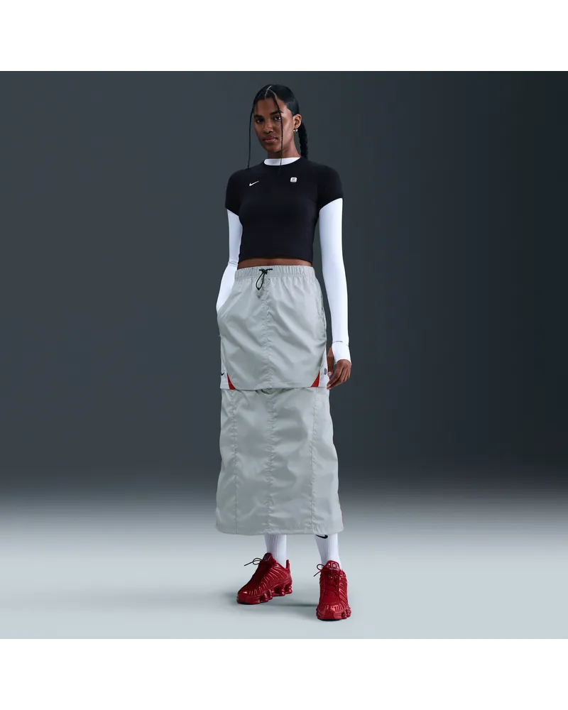 Nike Shox Zip-Off-Rock für Damen - Grau Grau