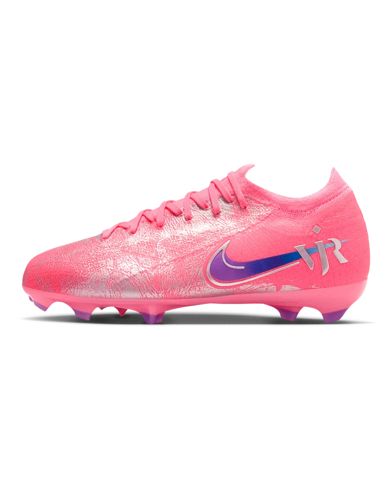 Nike Jr. Mercurial Vapor 16 Pro „Vini Jr.“ Low-Top-Fußballschuh für normalen Rasen (ältere Kinder) - Pink Pink