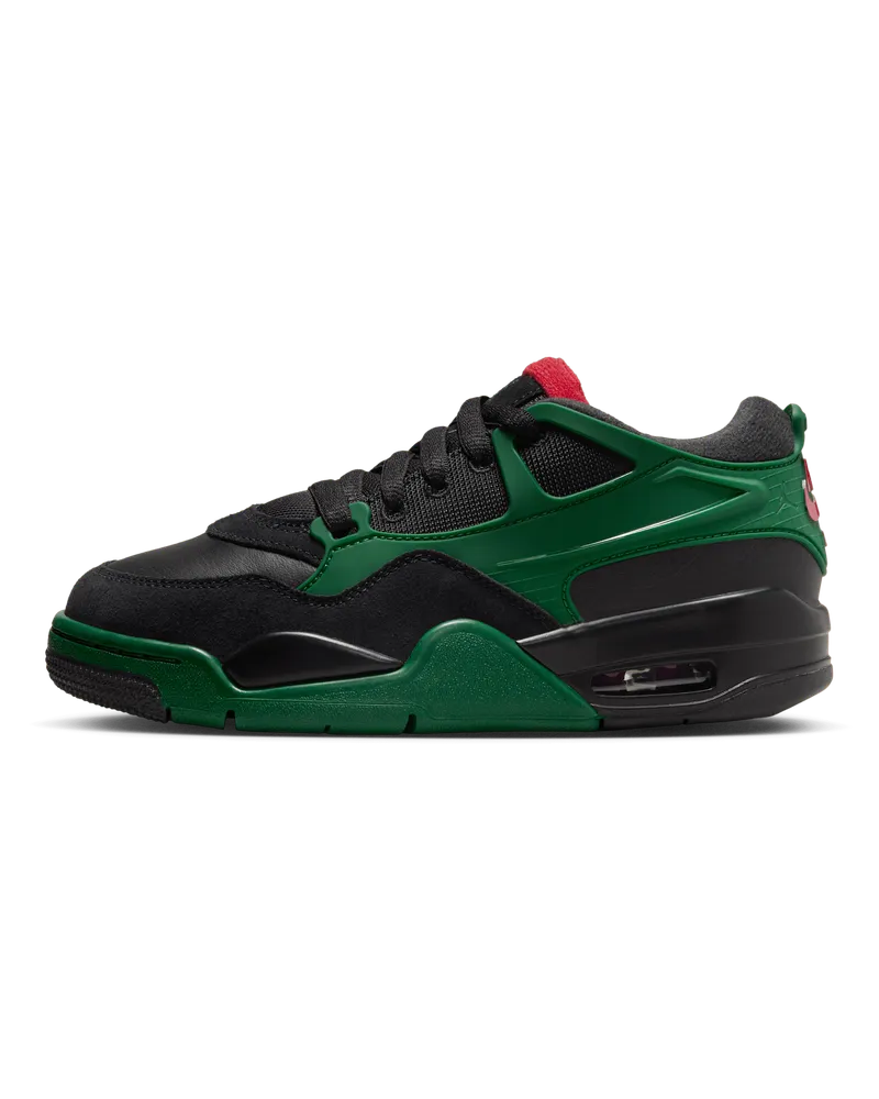 Jordan Air  4 RM Schuh (ältere Kinder) - Schwarz Schwarz