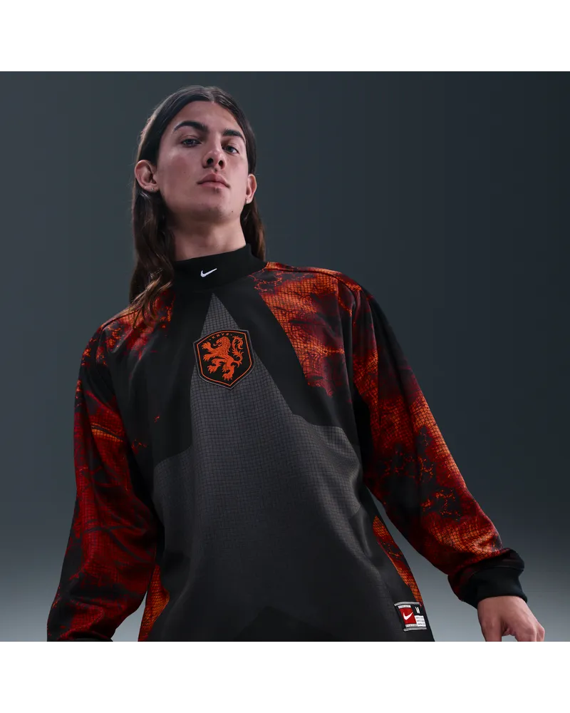 Nike Niederlande Hollywood Keeper  Football Shirt (Herren) - Schwarz Schwarz