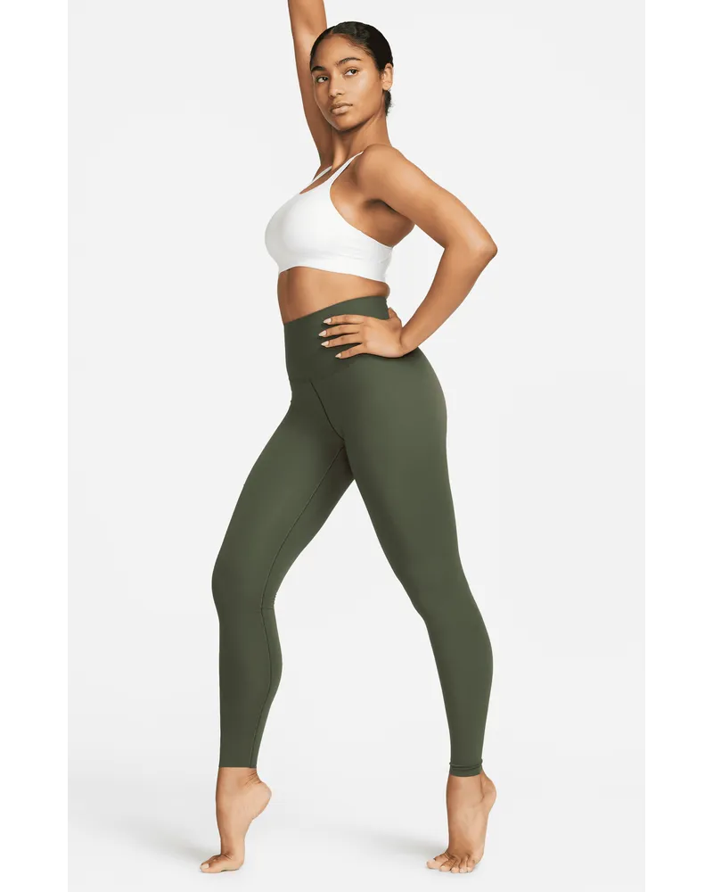 Nike Zenvy Leggings in voller Länge mit sanftem Halt und hohem Taillenbund für Damen - Grün Grün