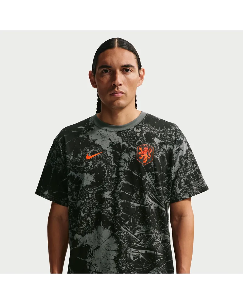 Nike Niederlande  Fußball-T-Shirt (Herren) - Grau Grau