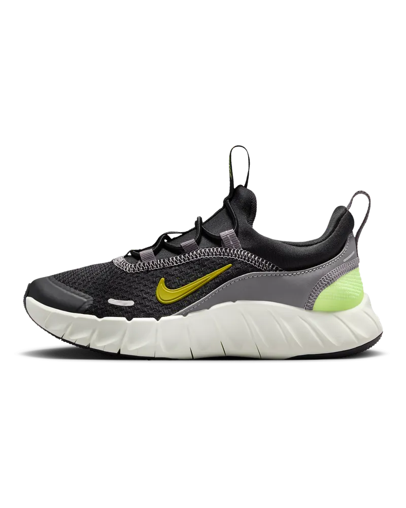 Nike Free Ride Laufschuh (jüngere Kinder) - Schwarz Schwarz