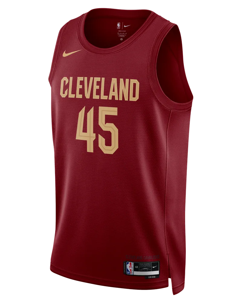 Nike Cleveland Cavaliers Icon Edition  Dri-FIT NBA Swingman Trikot für Herren - Rot Rot