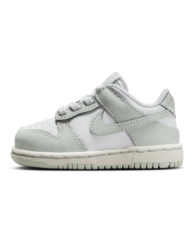 Nike Dunk Low Schuh für Babys und Kleinkinder - Weiß Weiß